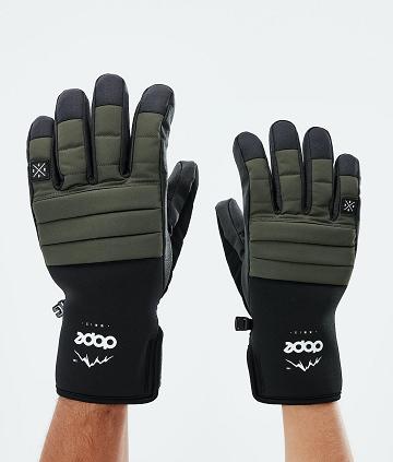 Dope Ace 2021 Uomo Guanti Verde Oliva | ITLH3090