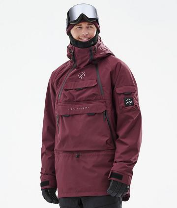 Dope Akin Uomo Giacche Snowboard Bordeaux | ITHK2738