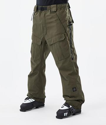 Dope Antek Uomo Pantaloni Da Sci Verde Oliva | ITUT2605