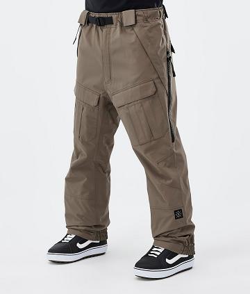 Dope Antek Uomo Pantaloni Snowboard Caffè | ITHK2544