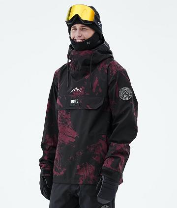 Dope Blizzard 2021 Paint Uomo Giacche Snowboard Bordeaux | ITEX2778