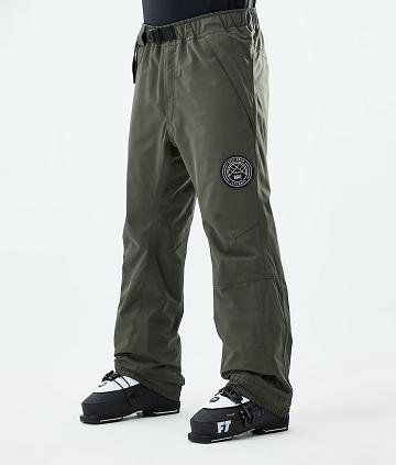 Dope Blizzard 2021 Uomo Pantaloni Da Sci Verde Oliva Verdi | ITPQ2629