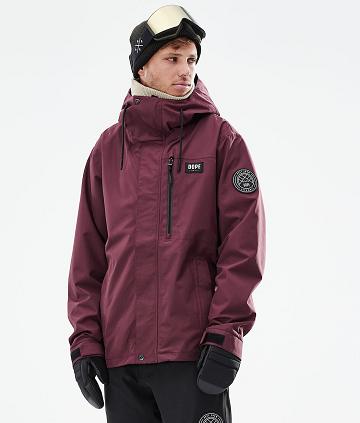 Dope Blizzard Full Zip 2021 Uomo Giacche Snowboard Bordeaux | ITQZ2780