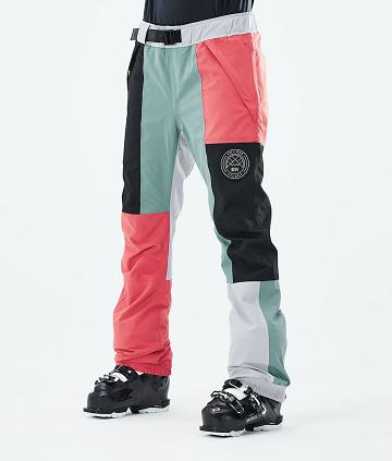 Dope Blizzard LE W Limited Edition Patchwork Donna Pantaloni Da Sci Arancioni | ITVD3299