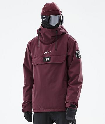 Dope Blizzard Uomo Giacche Snowboard Bordeaux | ITHK2764