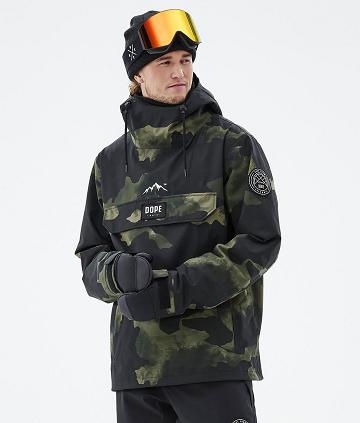 Dope Blizzard Uomo Giacche Snowboard Verdi Camouflage | ITHK2765