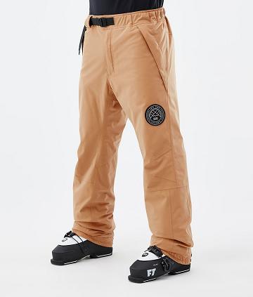 Dope Blizzard Uomo Pantaloni Da Sci Khaki Gialle | ITXF2617