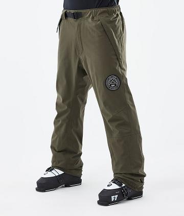 Dope Blizzard Uomo Pantaloni Da Sci Verde Oliva Verdi | ITJJ2621