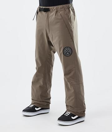 Dope Blizzard Uomo Pantaloni Snowboard Caffè | ITYU2554