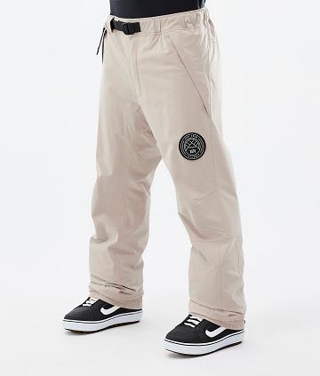 Dope Blizzard Uomo Pantaloni Snowboard Marroni | ITTV2555