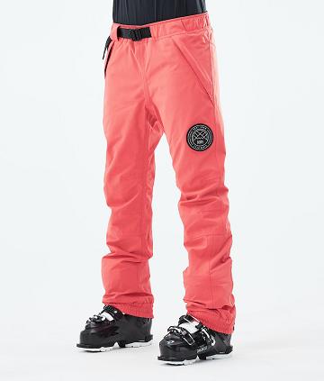 Dope Blizzard W 2021 Donna Pantaloni Da Sci Rosse | ITSO3310