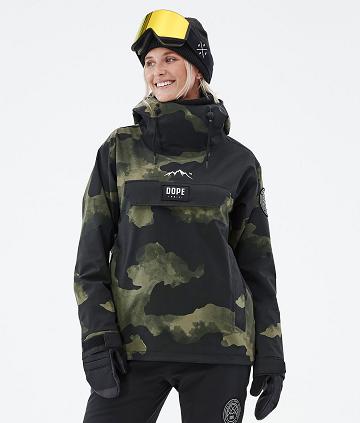 Dope Blizzard W Donna Giacche Snowboard Verdi Camouflage | ITLH3452