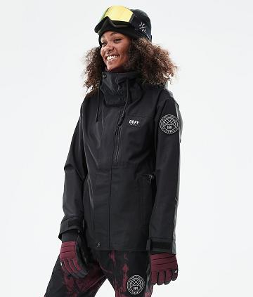 Dope Blizzard W Full Zip 2021 Donna Giacche Snowboard Nere | ITYU3466