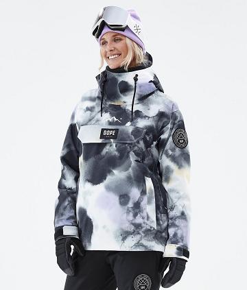 Dope Blizzard W Tiedye Donna Giacche Da Sci Nere Viola | ITYU3647