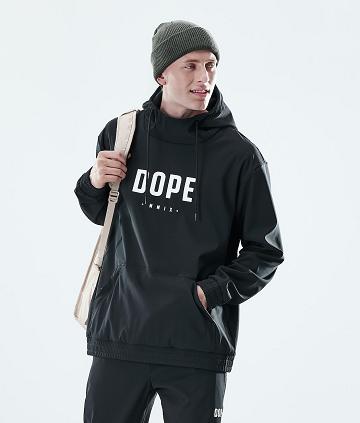 Dope Flight Uomo Felpa Con Cappuccio Nere | ITJJ3021