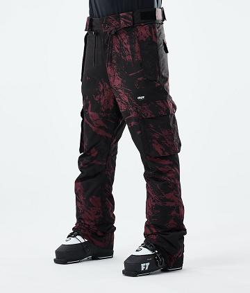 Dope Iconic 2021 Paint Uomo Pantaloni Da Sci Bordeaux | ITEX2654