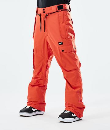 Dope Iconic 2021 Uomo Pantaloni Snowboard Arancioni | ITWY2584