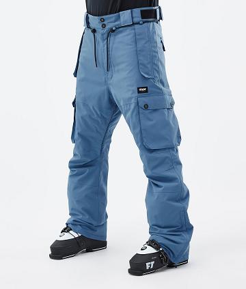 Dope Iconic Uomo Pantaloni Da Sci Blu Grigie | ITWY2637