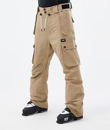 Dope Iconic Uomo Pantaloni Da Sci Khaki | ITDN2644