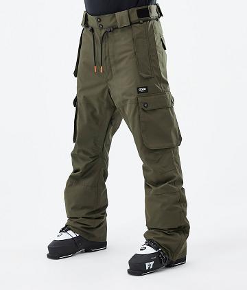 Dope Iconic Uomo Pantaloni Da Sci Verde Oliva | ITNB2640