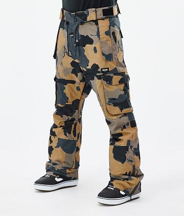 Dope Iconic Uomo Pantaloni Snowboard Camouflage | ITFM2572