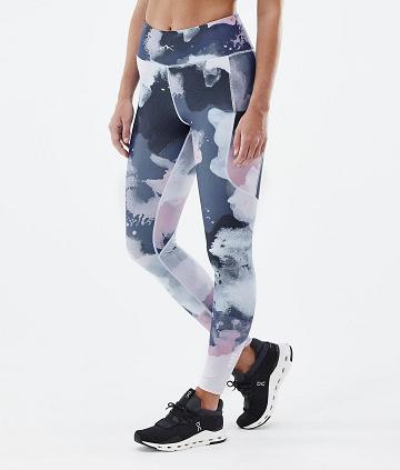 Dope Lofty Tech Donna Leggings Blu Colorate | ITOR3800