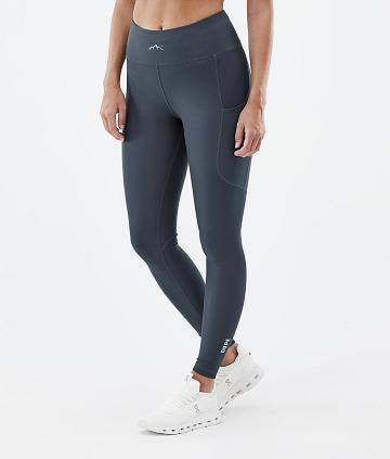 Dope Lofty Tech Donna Leggings Blu Marino | ITDN3796