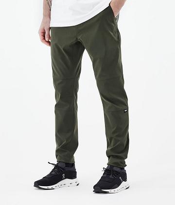 Dope Rover Tech Uomo Pantaloni Outdoor Verde Oliva Verdi | ITCE2687