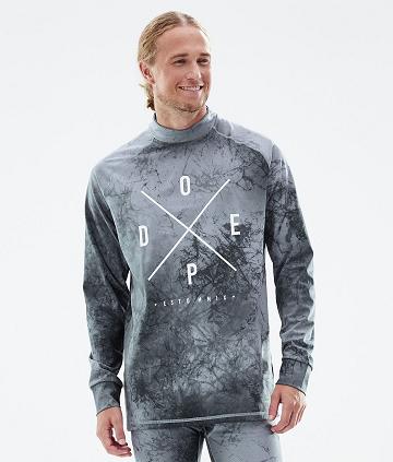 Dope Snuggle 2X-Up Uomo Maglia Termica Argento Grigie | ITTV3060