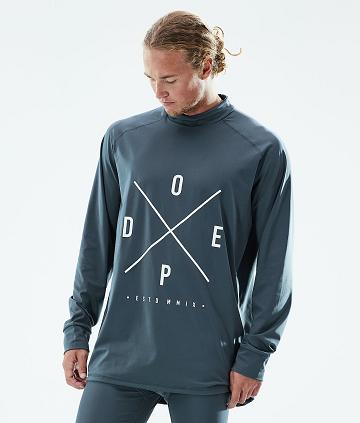 Dope Snuggle 2X-Up Uomo Maglia Termica Blu | ITUT3058