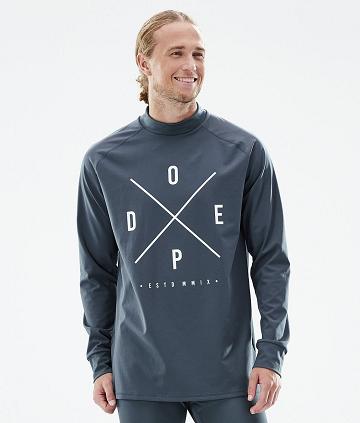 Dope Snuggle 2X-Up Uomo Maglia Termica Blu | ITWY3063