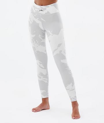 Dope Snuggle W 2X-Up Donna Pantaloni Termici Grigie Camouflage | ITUT3906