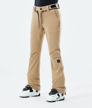 Dope Tigress W 2021 Donna Pantaloni Da Sci Khaki | ITTV3362