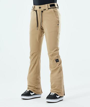 Dope Tigress W 2021 Donna Pantaloni Snowboard Khaki | ITNB3297