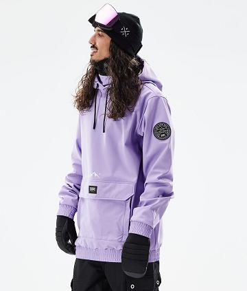 Dope Wylie Patch Uomo Giacche Snowboard Viola | ITBC2827