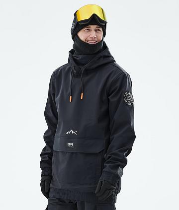 Dope Wylie Patch Uomo Giacche Snowboard Nere | ITLH2832