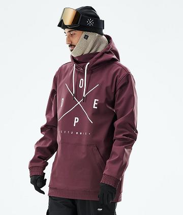 Dope Yeti 2021 2X-Up Uomo Giacche Snowboard Bordeaux | ITHK2835