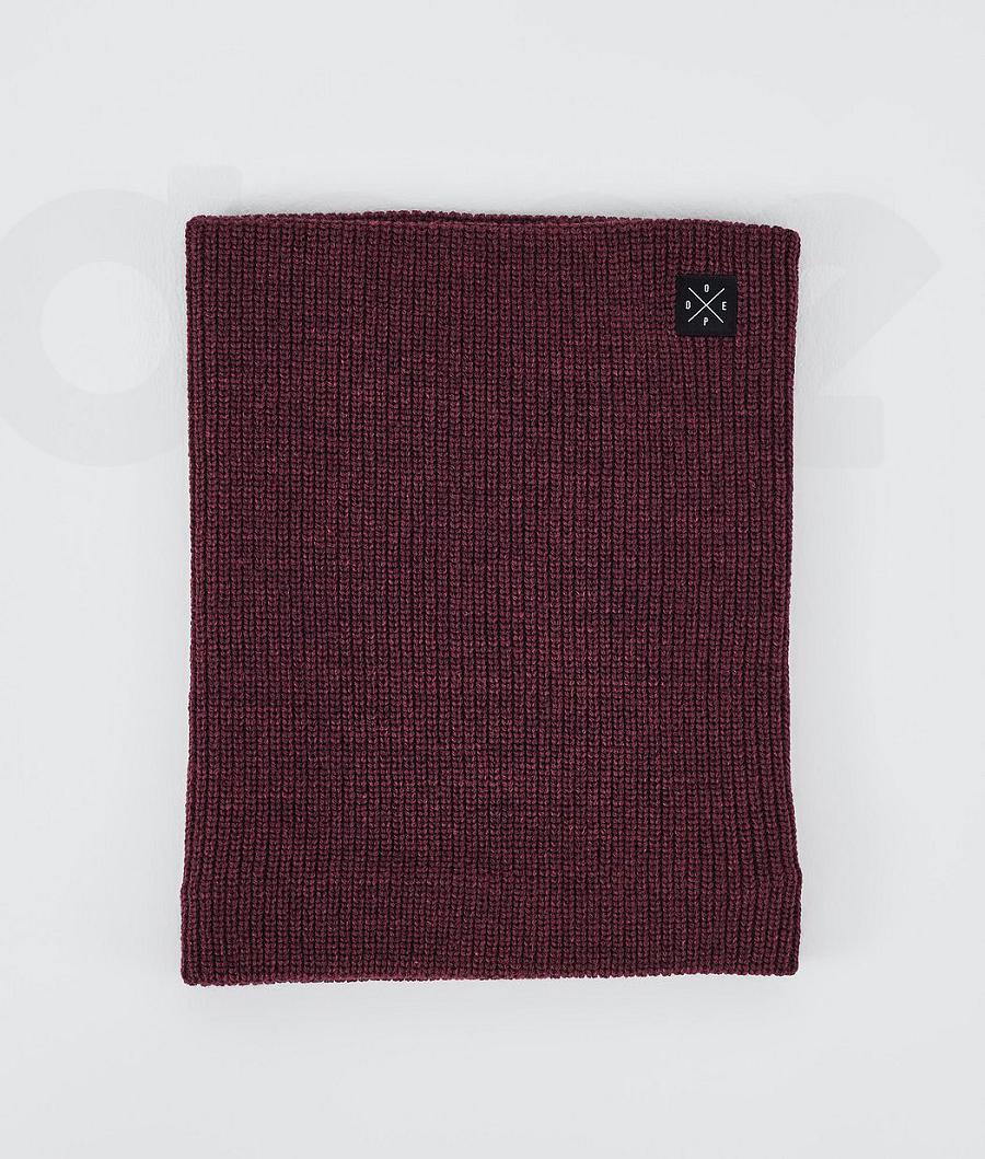 Dope 2X-UP Lavorato A Maglia Faded Uomo Mascherina Bordeaux | ITGL3139