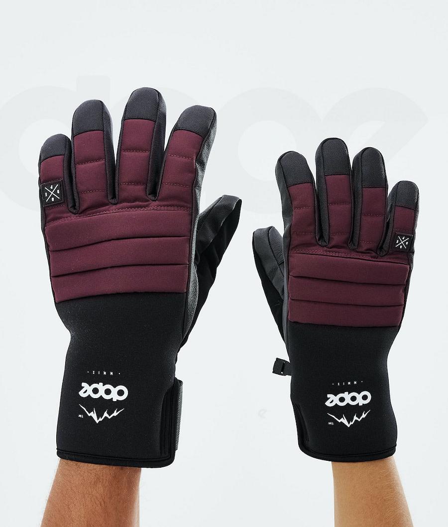 Dope Ace 2021 Uomo Guanti Bordeaux | ITZG3089