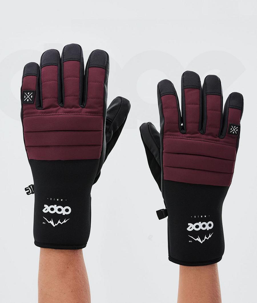 Dope Ace Uomo Guanti Bordeaux | ITEX3080