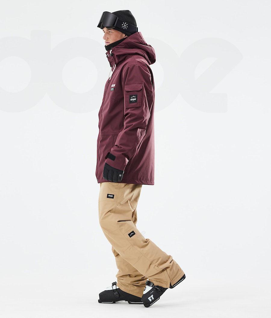 Dope Adept 2021 Uomo Giacche Da Sci Bordeaux | ITBC2872