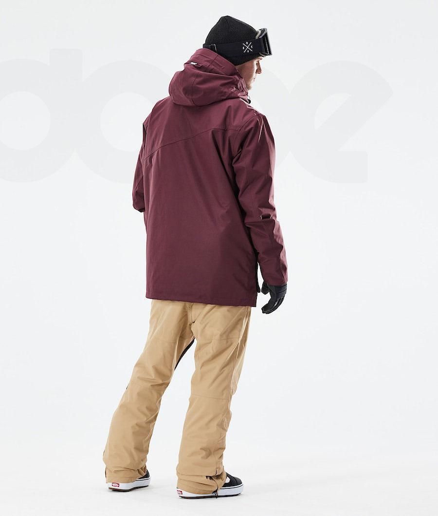 Dope Adept 2021 Uomo Giacche Snowboard Bordeaux | ITMA2728