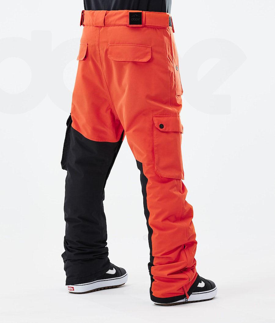 Dope Adept 2021 Uomo Pantaloni Snowboard Arancioni Nere | ITVD2537