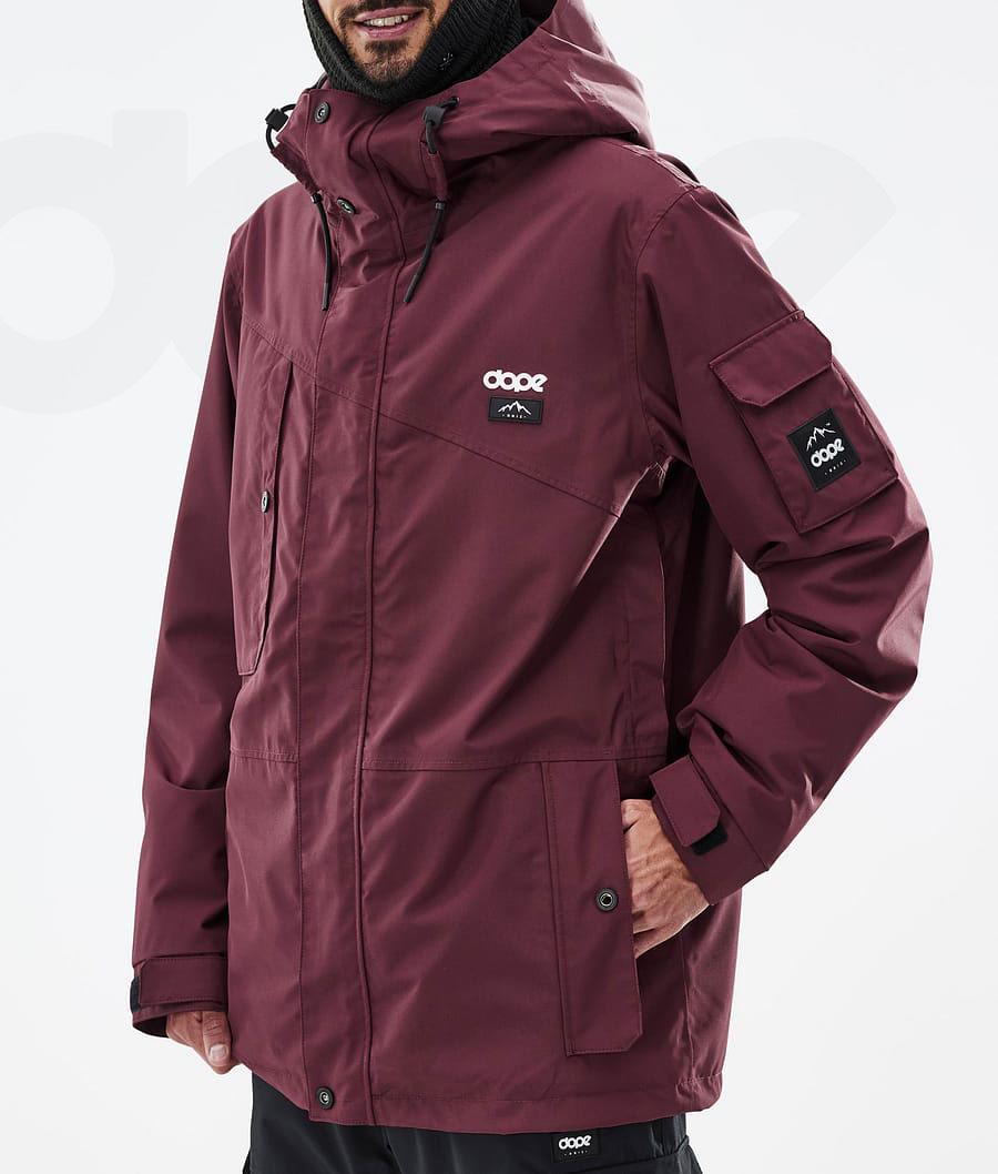 Dope Adept Don Uomo Giacche Snowboard Bordeaux | ITCE2732