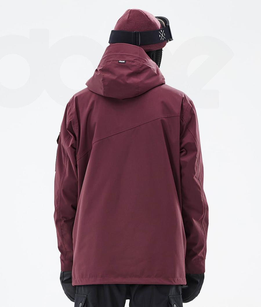 Dope Adept Don Uomo Giacche Snowboard Bordeaux | ITCE2732