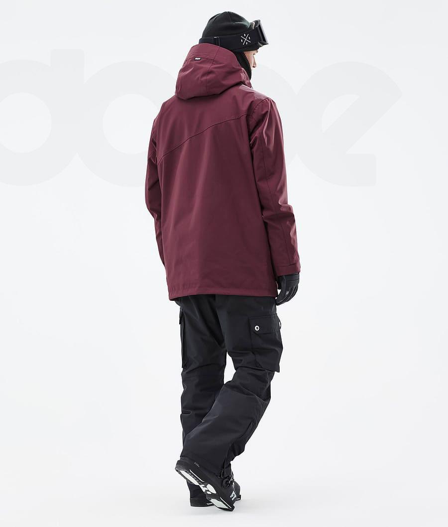 Dope Adept Uomo Giacche Da Sci Bordeaux | ITOR2861