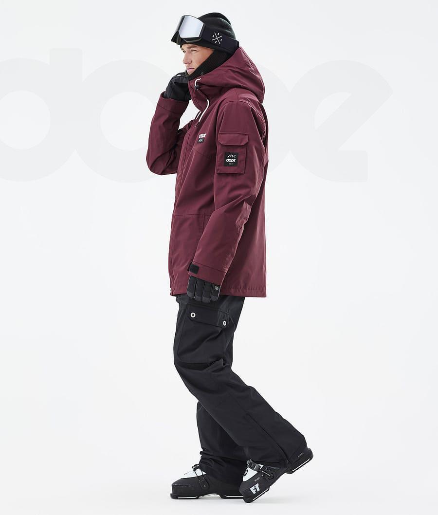 Dope Adept Uomo Giacche Da Sci Bordeaux | ITOR2861