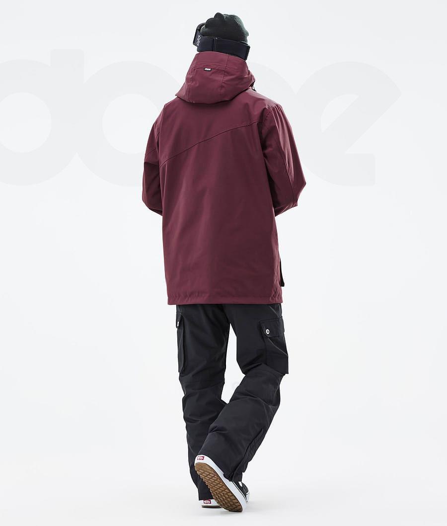 Dope Adept Uomo Giacche Snowboard Bordeaux | ITPQ2718