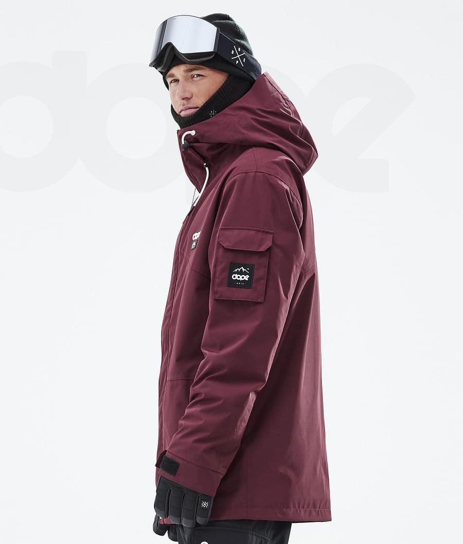 Dope Adept Uomo Giacche Snowboard Bordeaux | ITPQ2718