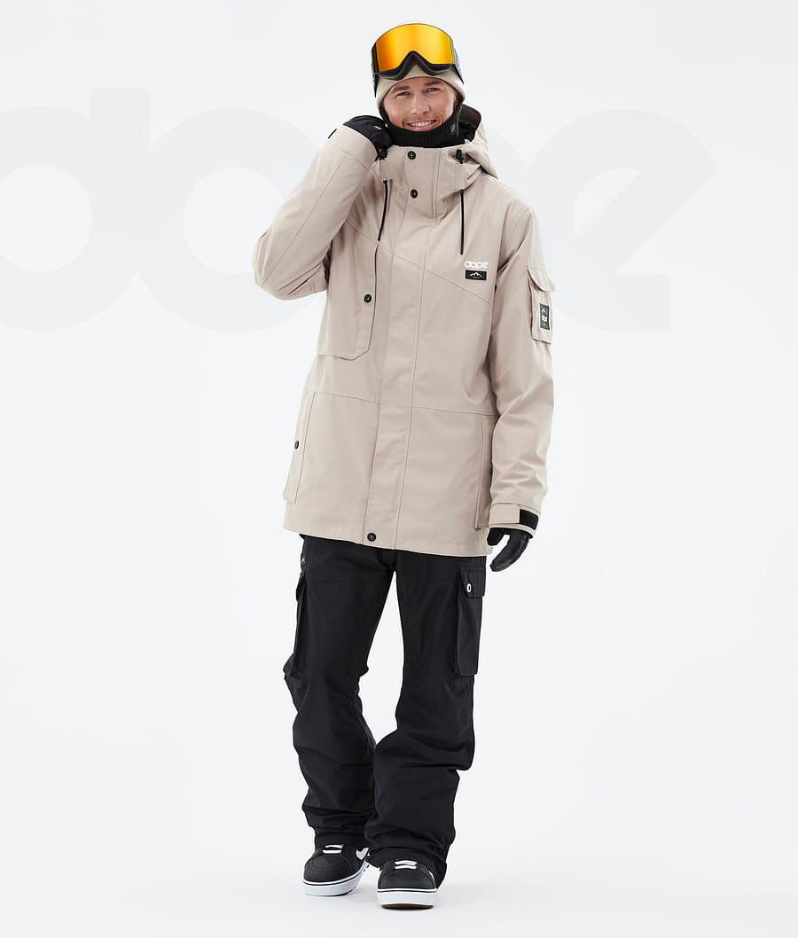 Dope Adept Uomo Giacche Snowboard Marroni | ITIS2720